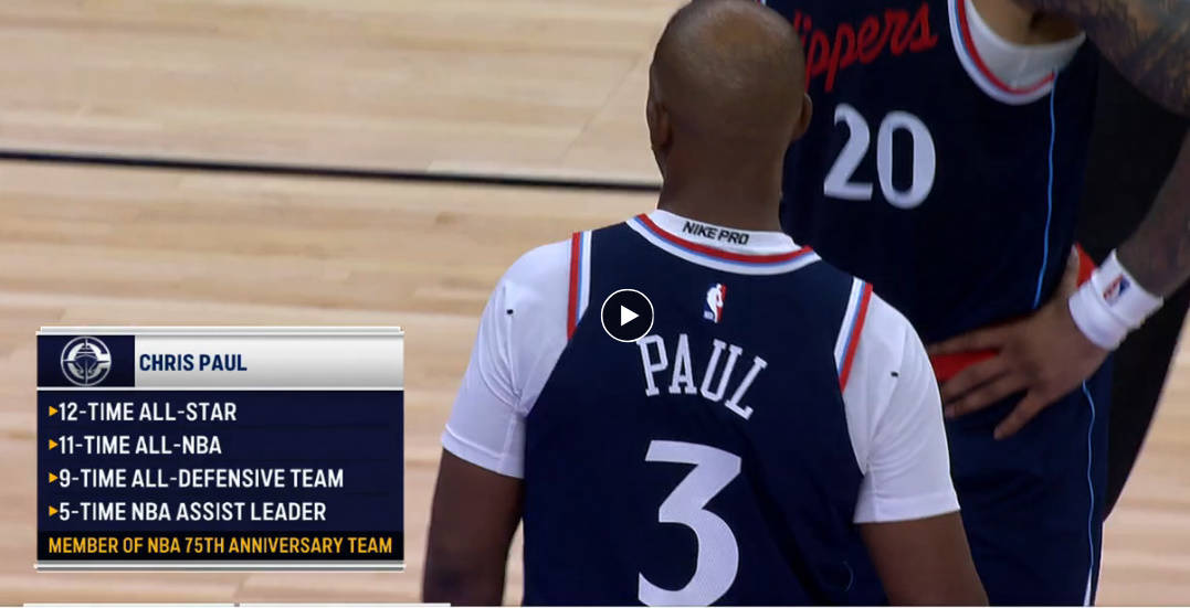 包含快船鏖战爵士，保罗关键制胜的词条